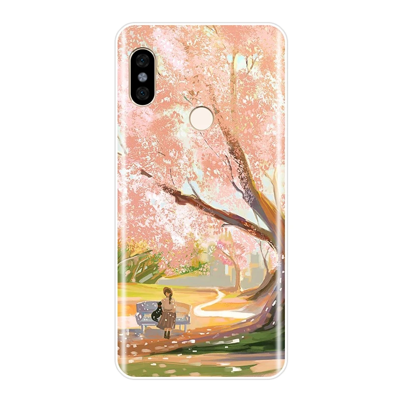 Мультяшный чехол для телефона Pocophone F1 Xiaomi Redmi S2 6A 5 Plus 4A Мягкая силиконовая задняя