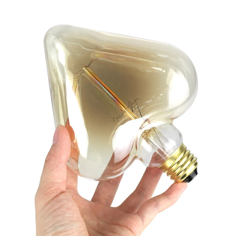 Ретро vintage edison bulb E14/E27 40 w 110 v/220 В ампулы винтажная лампа Эдисона лампочка нить накаливания декоративное освещение