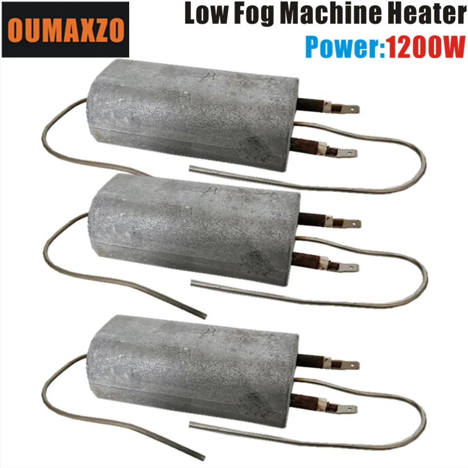 

3pcs/lot OUMAXZO 1200W 110V 220V LOW Fog Machine heater smoke machine hazer Hood stage lights DJ Party Bar