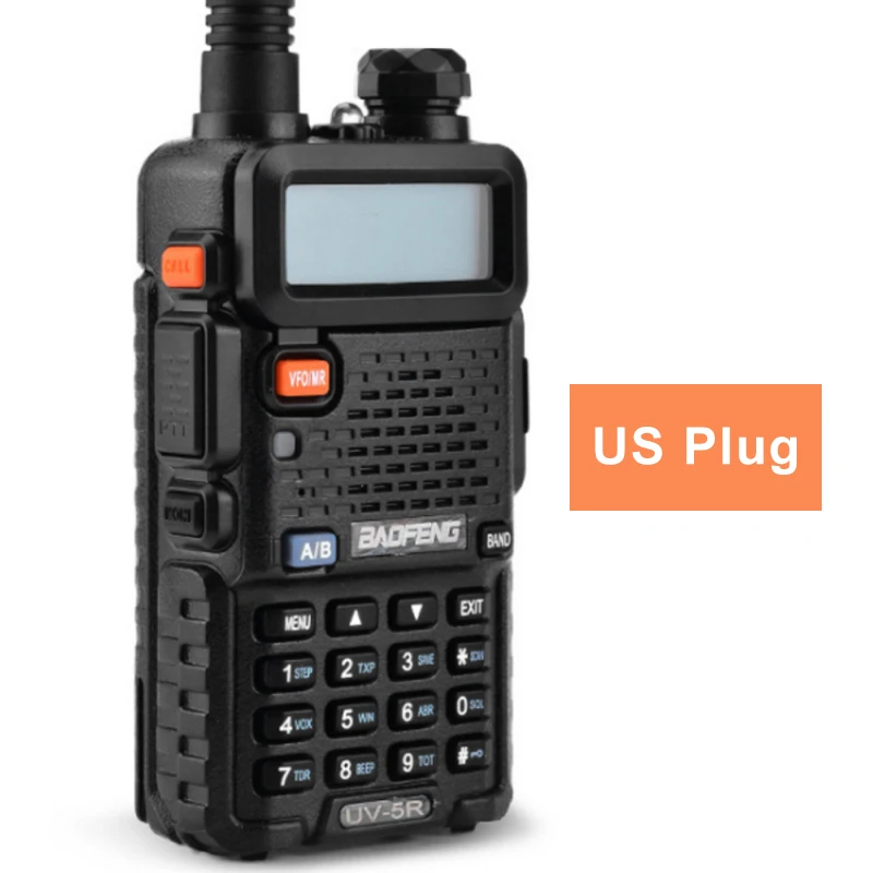 BaoFeng иди и болтай Walkie Talkie “иди UV 5R двухстороннее радио CB Baofeng UV5R 128CH 5W VHF UHF 136 174 МГц &