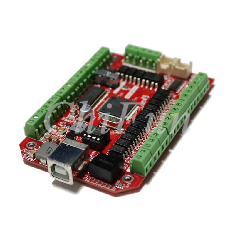 USB MACH3 6-осевая карта управления четырехосная ЧПУ Плата сварочный робот ручной 5