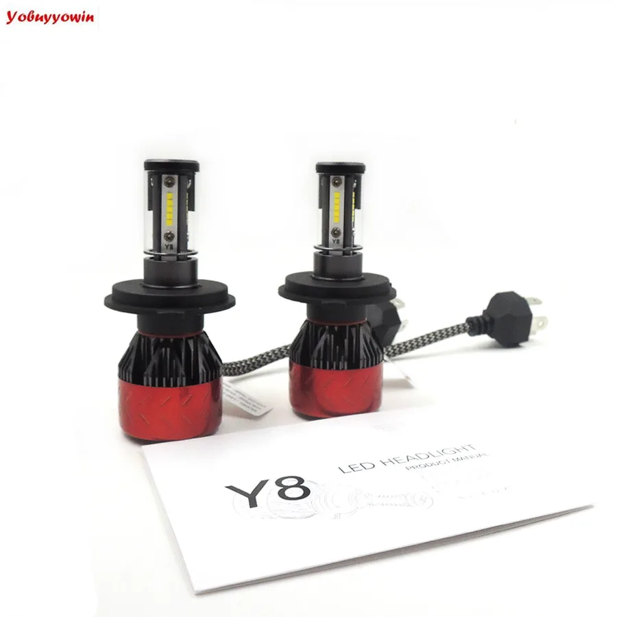 Новейшая технология H4(HB2 9003) 18000LM/160W/6500K 4 сторонний верхний источник света CSP без