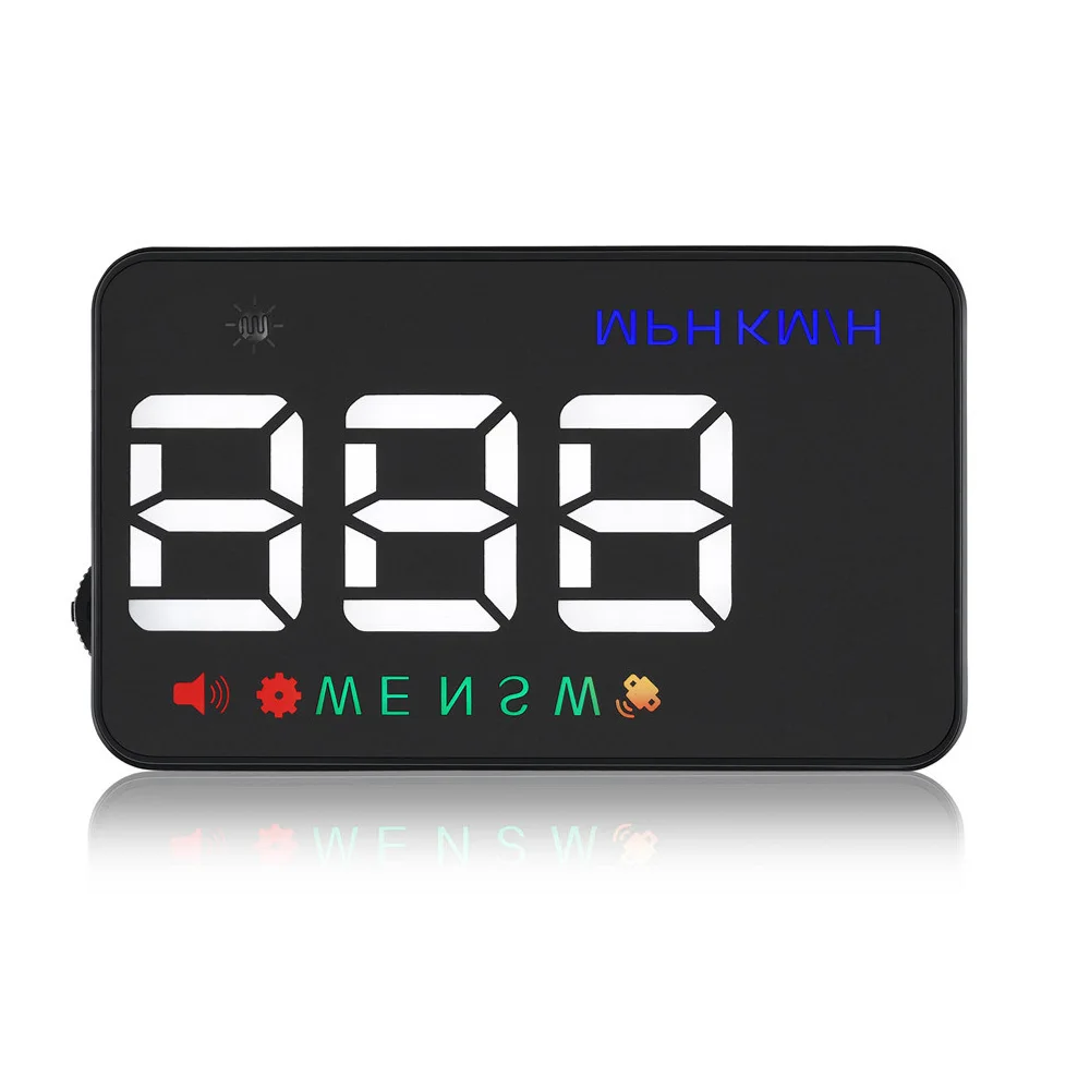 Универсальный GPS Спидометр бортовой компьютер для автомобилей HUD Дисплей на