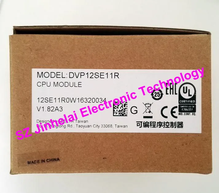 

New and original DVP12SE11R DATEL Plc controller, 8I/4O Relay