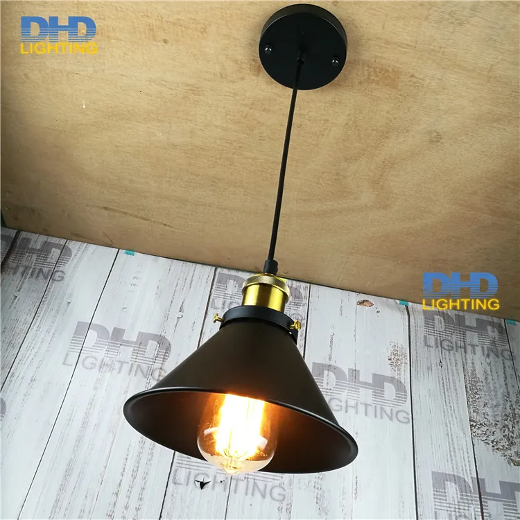 Маленькие современные скандинавские ретро лампы Эдисона железные винтажные