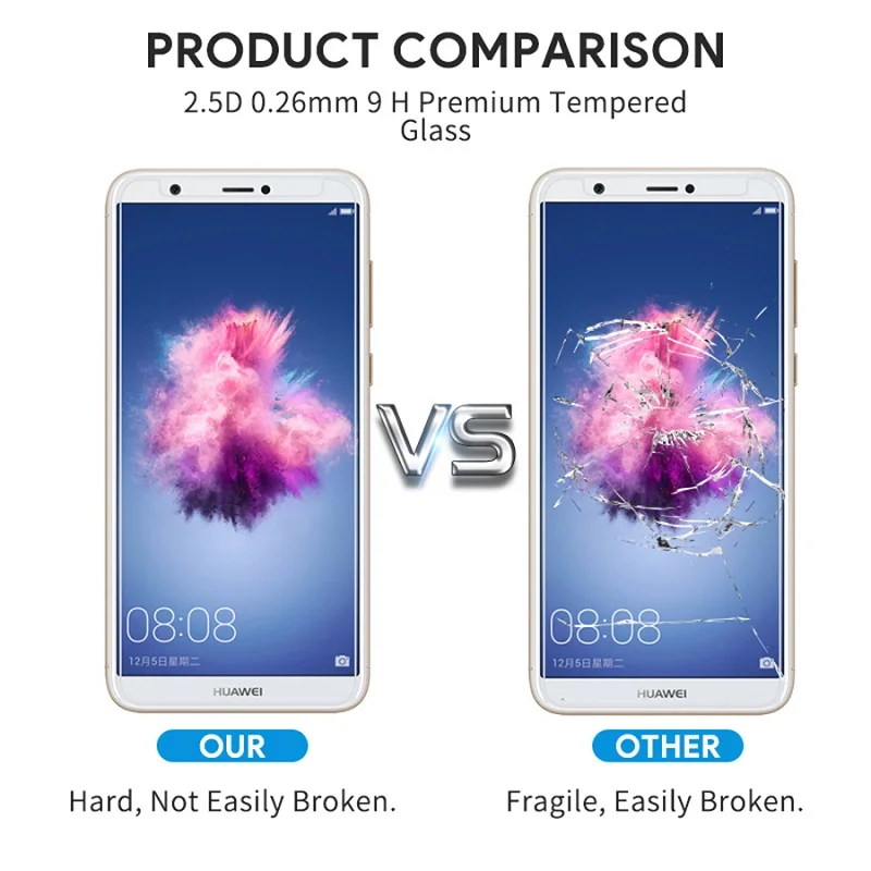 2 шт P умное Защитное стекло для Huawei закаленное Защита экрана пленка фольга