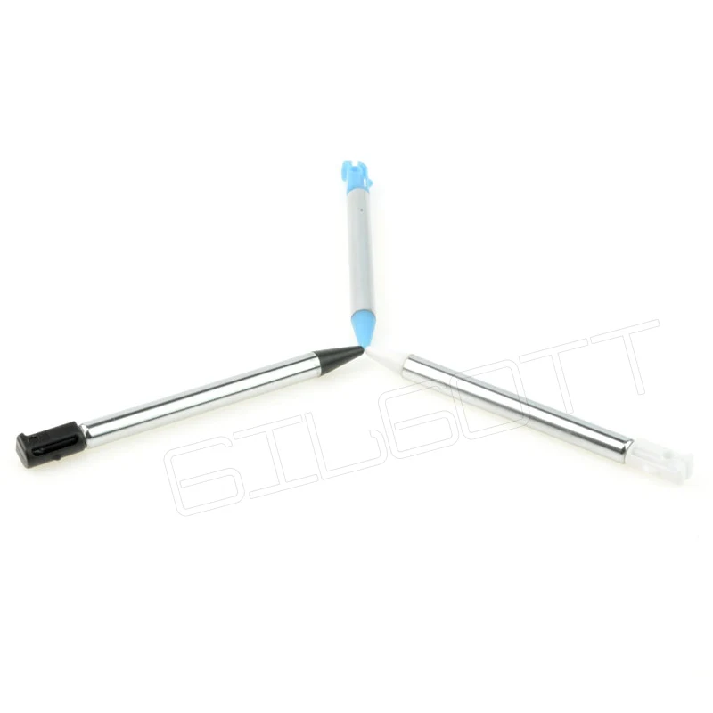 3 шт цвета металлический Выдвижной Стилус сенсорная ручка для Nintendo 3DS|pen 3ds|stylus for