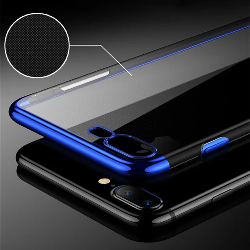 Ультратонкий Мягкий силиконовый чехол для телефона iPhone 7 8 6 6S Plus прозрачный Apple X