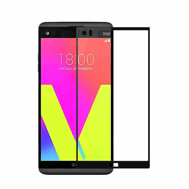 Для LG V20 5 7 &quotПолное покрытие закаленное стекло Защита экрана для F800K F800L F800S H990ds