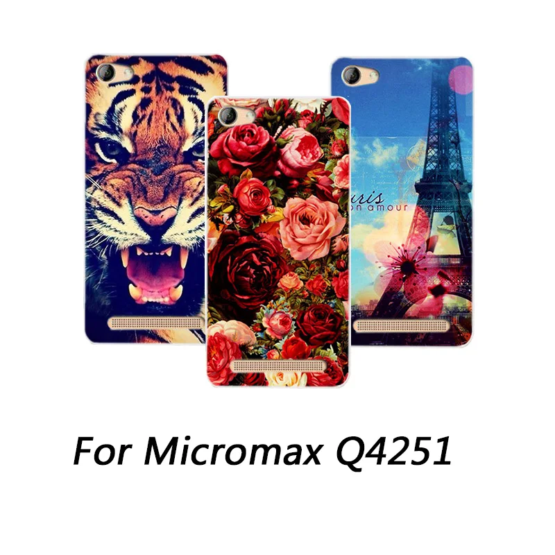 Чехлы для телефонов Micromax Q4251 с рисунком мягкие ТПУ чехлы сделай сам Canvas Juice A1 Vdeo 4