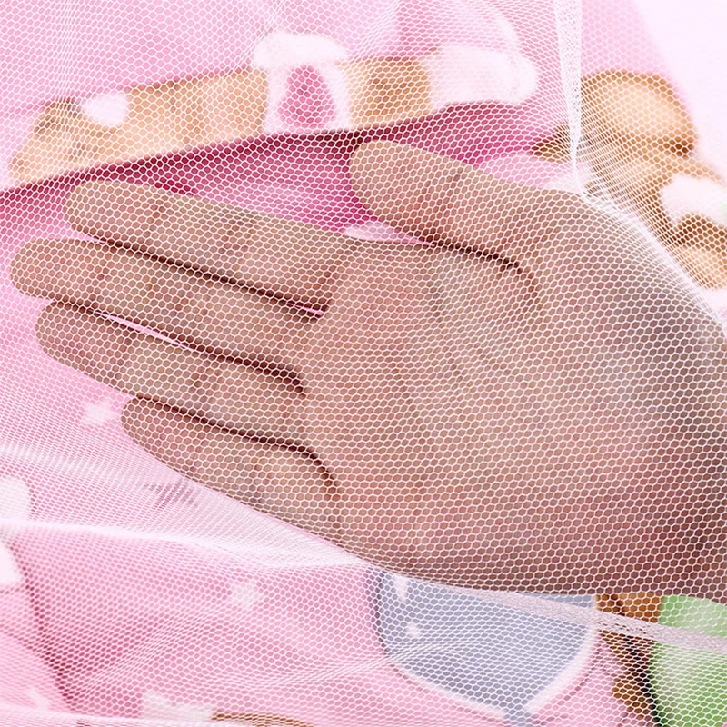 Портативная Складная сетчатая детская кроватка Полиэстеровая москитная сетка