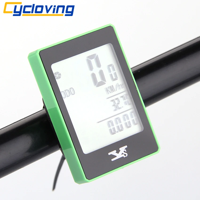 Cycloving Беспроводной компьютер велосипед Спидометр Велоспорт пробег Каденс