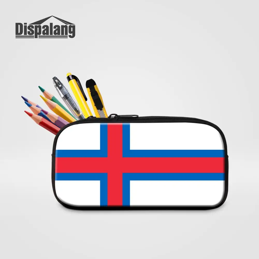 Pencil Case24 Dispalang женские многофункциональные косметички 3D Национальный флаг канцелярские принадлежности Детская гелевая ручка сумка для девочек и мальчиков пеналы для студентов - Цвет: Pencil Case24