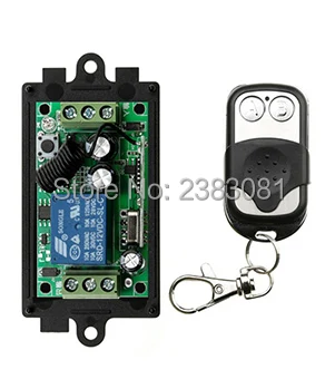 

NEW DC12V 1CH 10A Radio Controller RF Wireless Push Remote Control Switch 315 MHZ 433 MHZ teleswitch Transmitter + Receiver