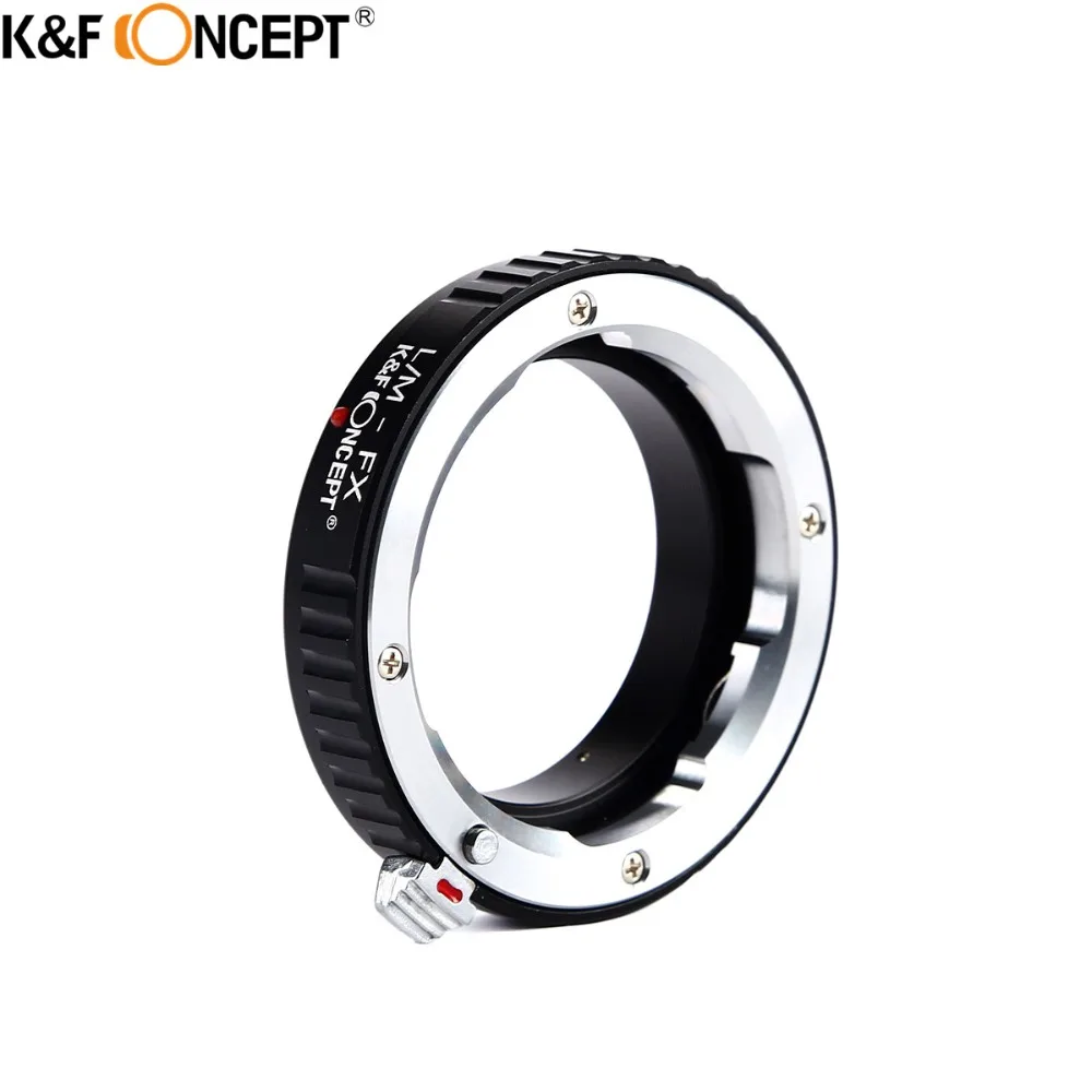 K & F CONCEPT кольцо адаптер объектива камеры для Leica M винт M9 Крепление Fujifilm X крепление