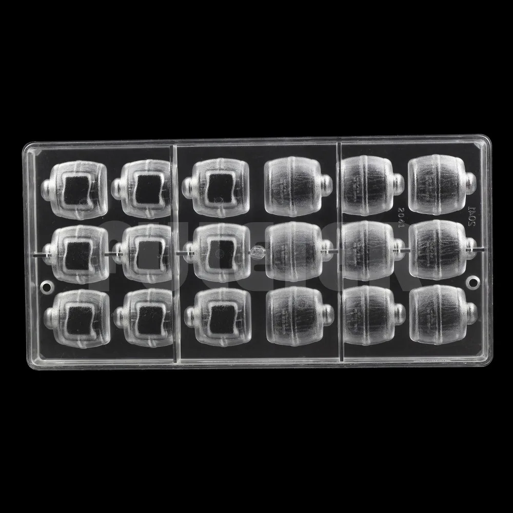 3D формочка для пива в форме бочонка из поликарбоната форма шоколада креативные