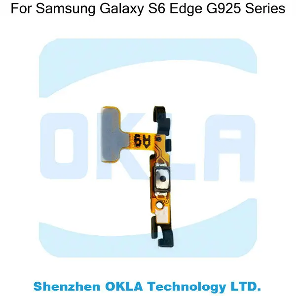 5 шт./лот OEM G925f кнопка включения гибкий кабель для Samsung Galaxy S6 Edge G925 G925F | Мобильные