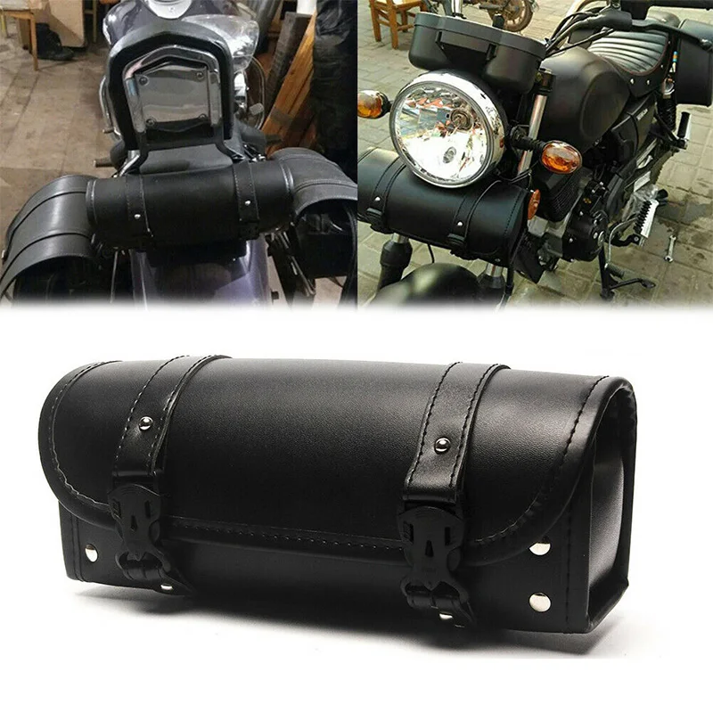 

Handlebar Motorcycle Bag Front Tool 29.5x9x12.5cm Accessories Kit Part