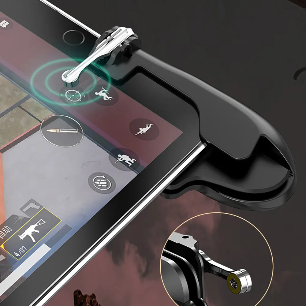 Mobile Controller Gamepad for Ipad Tablet Trigger Fire Button Aim Key Games Grip Handle Shooter Joystick | Электроника