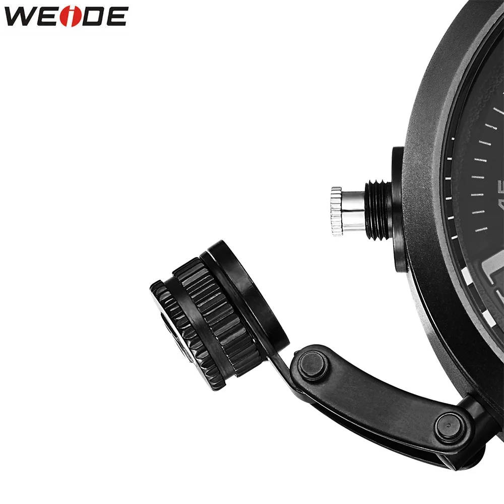 Часы наручные WEIDE мужские кварцевые люксовые брендовые модные спортивные