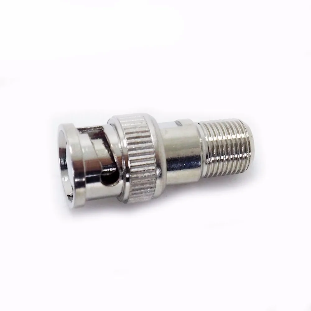 

20pcs/lot BNC Male to F Female Connector BNC Plug to F Type Female Jack Socket Adapter RF Coaxial Connector for CCTV Camera