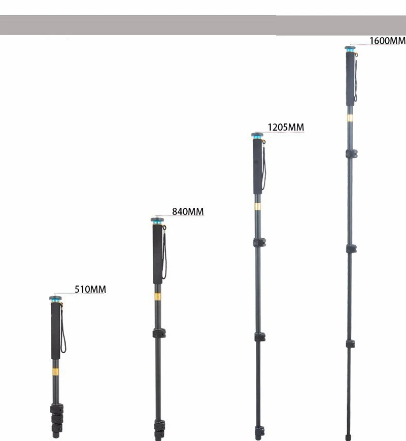 QZSD Q130 Portable Aluminum Alloy Photography Monopod Tripod 3/8 Screw for DSLR Camera CD50 | Электроника