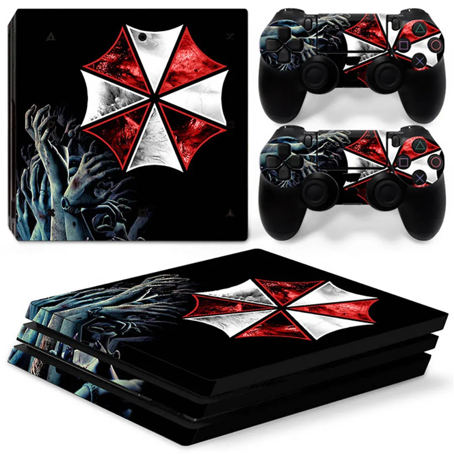 A03 Несколько стилей виниловая наклейка для PS4 консоли с 2 контроллерами защитная наклейка для PS4 PS4 Slim PS4 PRO Gamepad - Цвет: A03