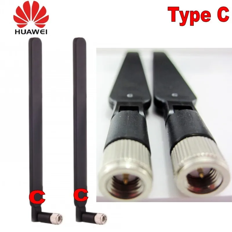 Оригинальная Внешняя Антенна HUAWEI 4G LTE 2x для B593 B890 B880 SMA C type Black|huawei lte 4g|4g huaweihuawei 4g |