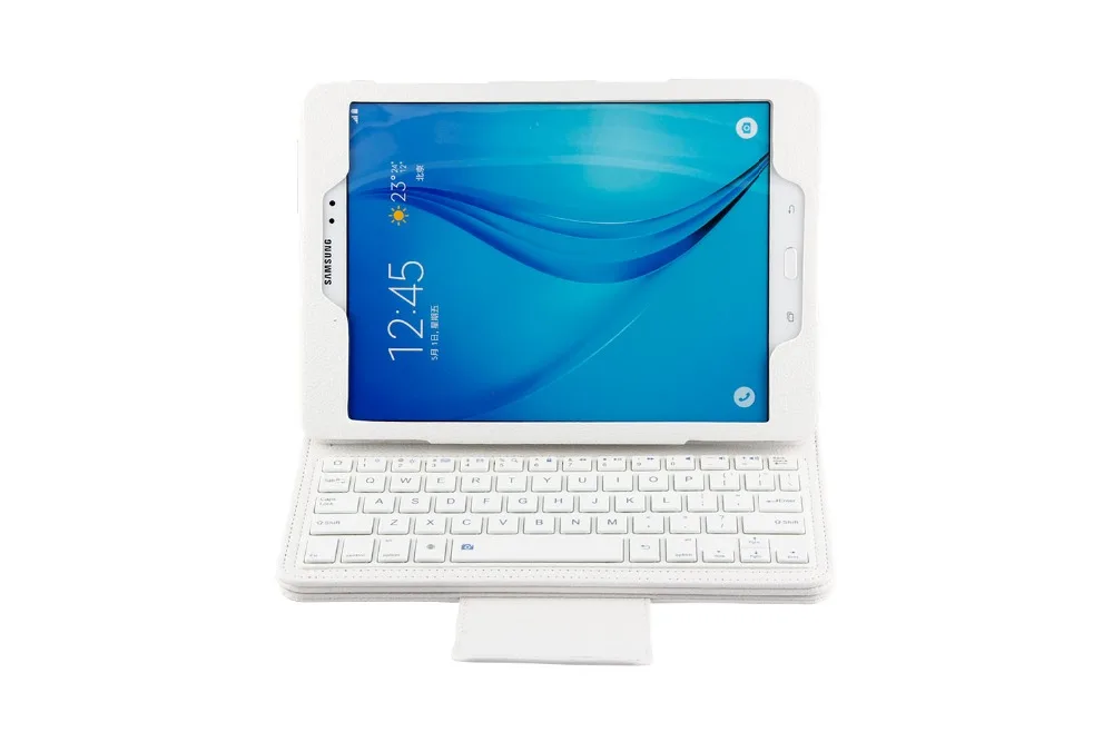 Магнитная Съемная bluetooth-клавиатура кожаный флип-кейс с подставкой для Samsung Galaxy Tab A T550 T555 SM T550 9,7"