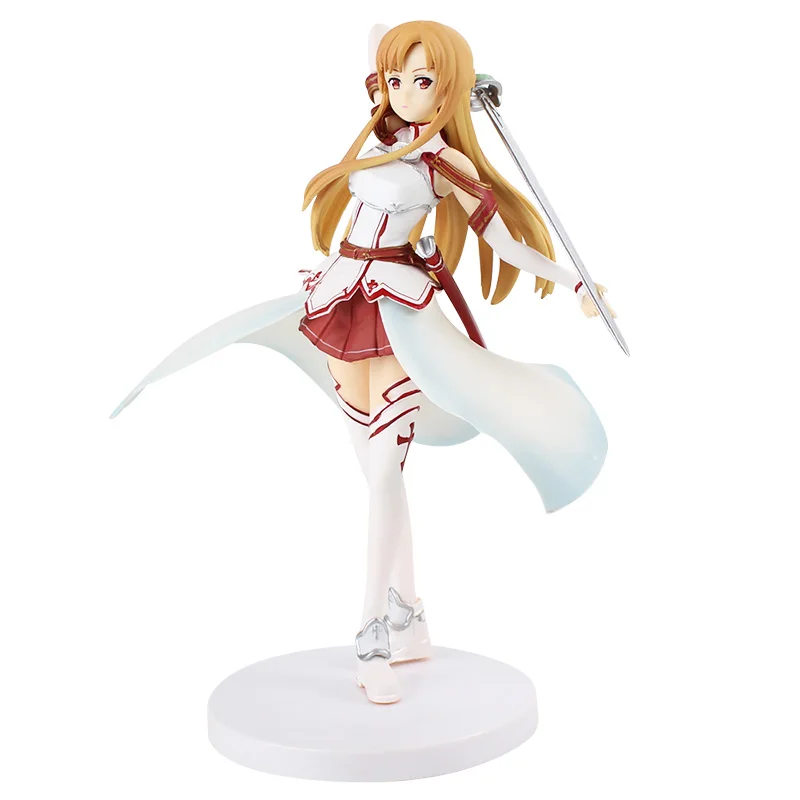 22 см меч искусство онлайн Сан возвращает фигуру игрушки Yuuki Asuna с мечом