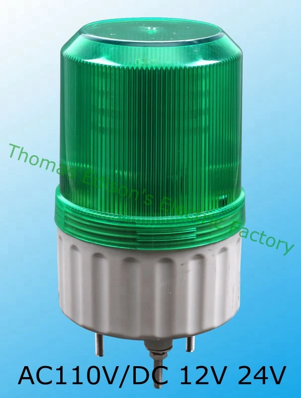 LTE 1081 DC 12V 24V LED Вращающаяся промышленная сигнальная лампа для башни без звука