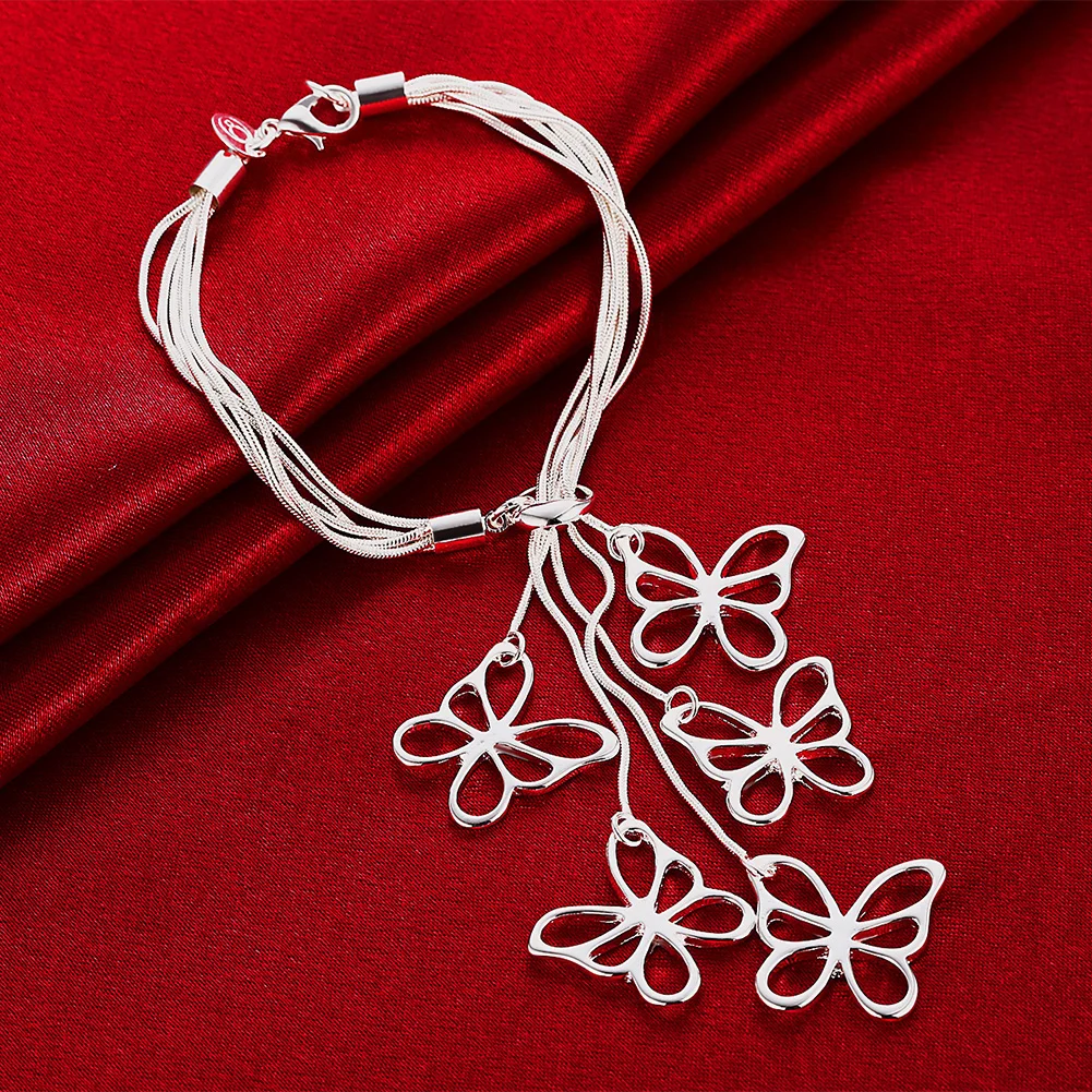H027 Оптовая Продажа Модные с серебряным покрытием jewelry браслет-цепочка Шарм