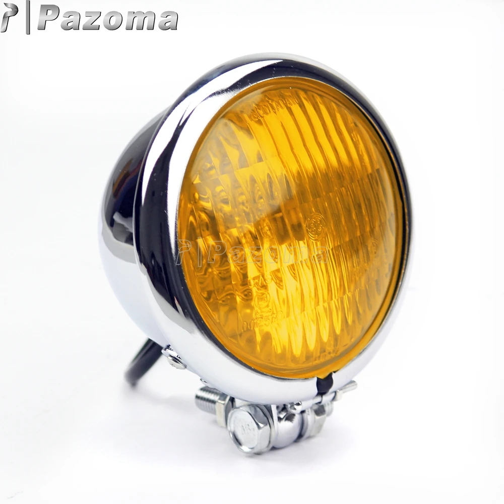 Универсальный налобный фонарь для Honda Yamaha Suzuki 4 5 &quotH4 фара Harley Softail Springer Bobber Chopper на