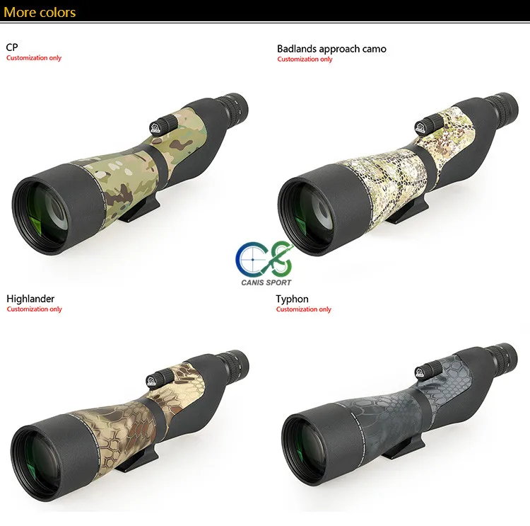 E.T Dragon ED Spotting Scope высокое разрешение 20-60x85 мм Водонепроницаемый зум многослойные