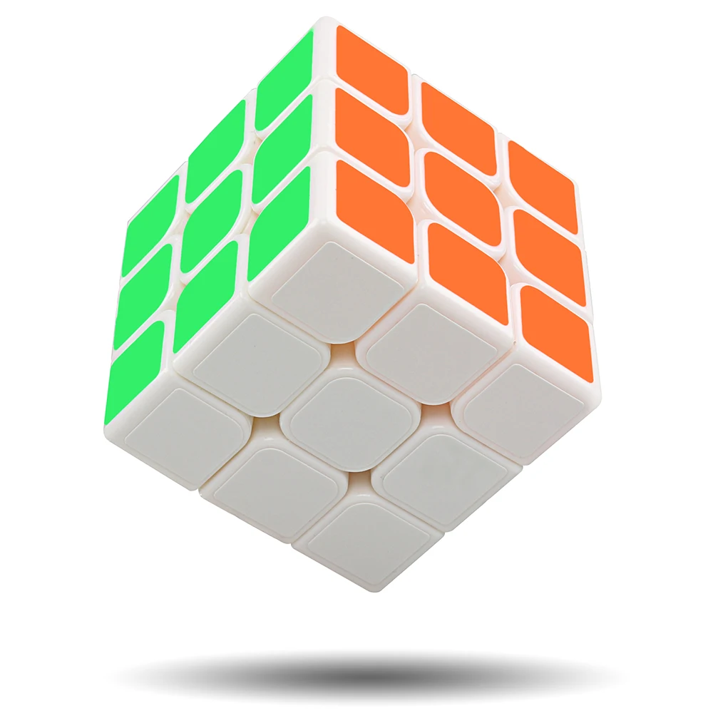 D-FantiX Yj Guanlong 3x3 скоростной куб волшебный Белый 56 мм головоломка игрушки для детей