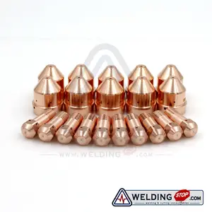 0558001969 электродов + 0558002837 сопла для ффонарь плазменной резки Esab, 20 шт.