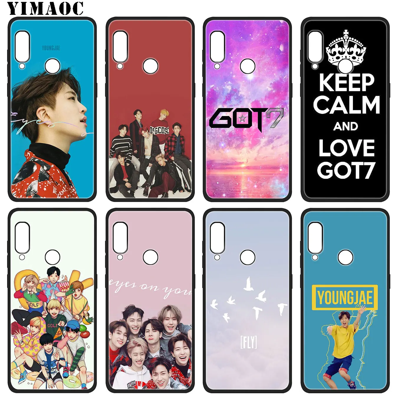 YIMAOC got7 kpop Mark JinYoung JB Мягкий силиконовый чехол для телефона Huawei Mate 30 20 10 Pro Lite Nova 5I 5t 5