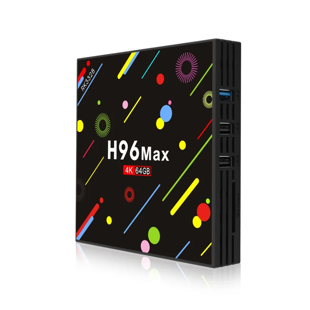 4 г 64 32 H96 Max H2 Android 7 1 ТВ коробка RK3328 ядра К Smart 2 г/5 WiFi USB 3 0 Bluetooth Media Player|ТВ-приставки и