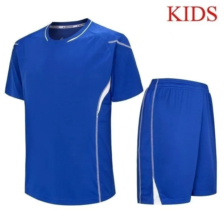 Детские футбольные майки пустой детский футбольный костюм Maillot De Foot футбольный трикотаж тренировочный костюм спортивный костюм тренировочные костюмы для мальчиков