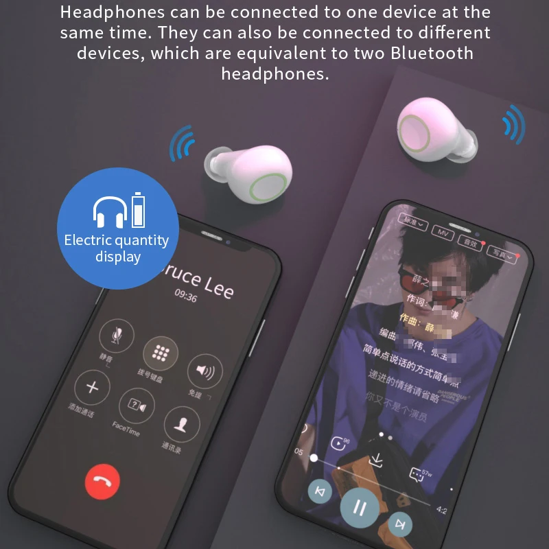 VAROLO S10 TWS наушники Bluetooth 5 0 мини беспроводные шумоподавление IPX6 Водонепроницаемый