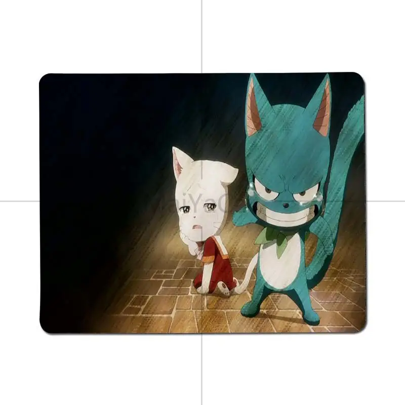 

MaiYaCaFairy Tail Earth Land Natsu Dragneel Gamer Speed Mice Retail Small Rubber Mousepad Size for18x22cm 25x29cmSmall Mousepad