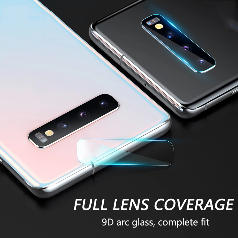 Закаленное стекло для экрана камеры применяется Samsung S10E S9 S8 Plus Note 8 9 объектива |