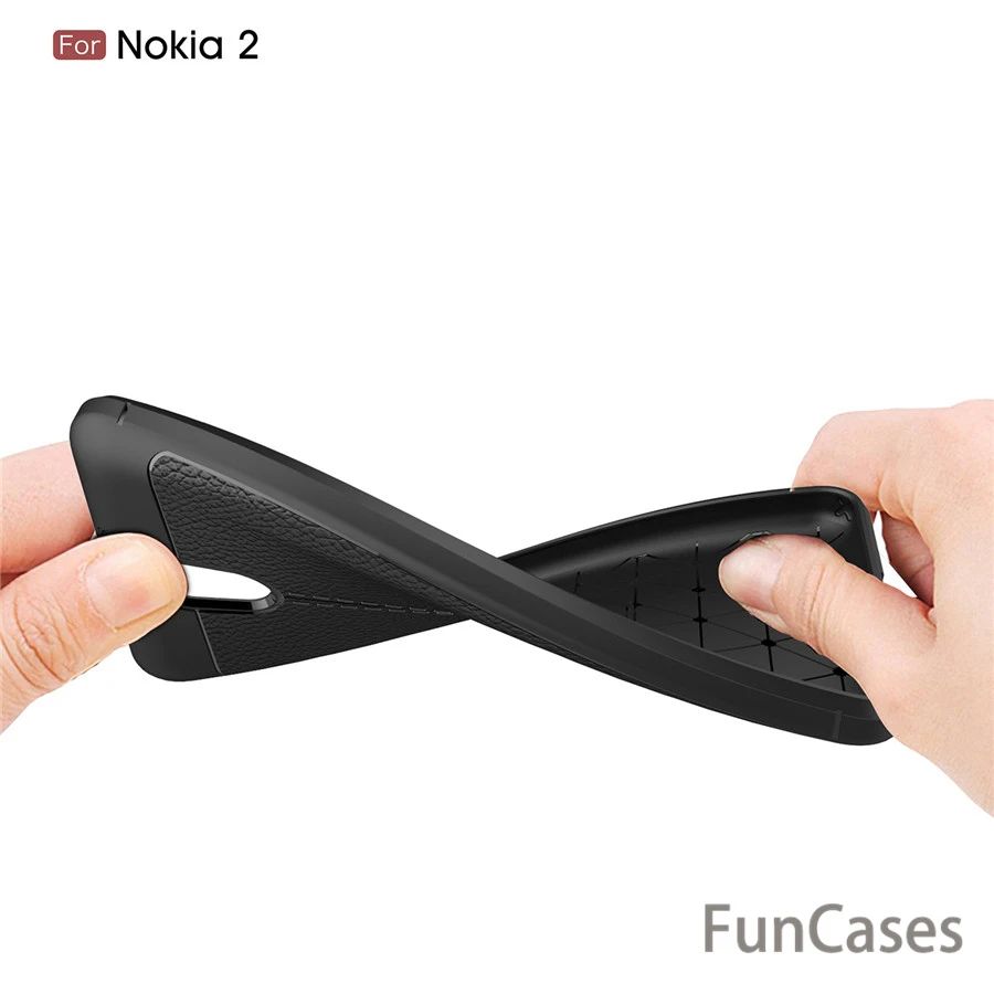 Чехол для телефона Nokia 2 чехол роскошный из ТПУ и силикона кожзаменителя Nokia2 etui
