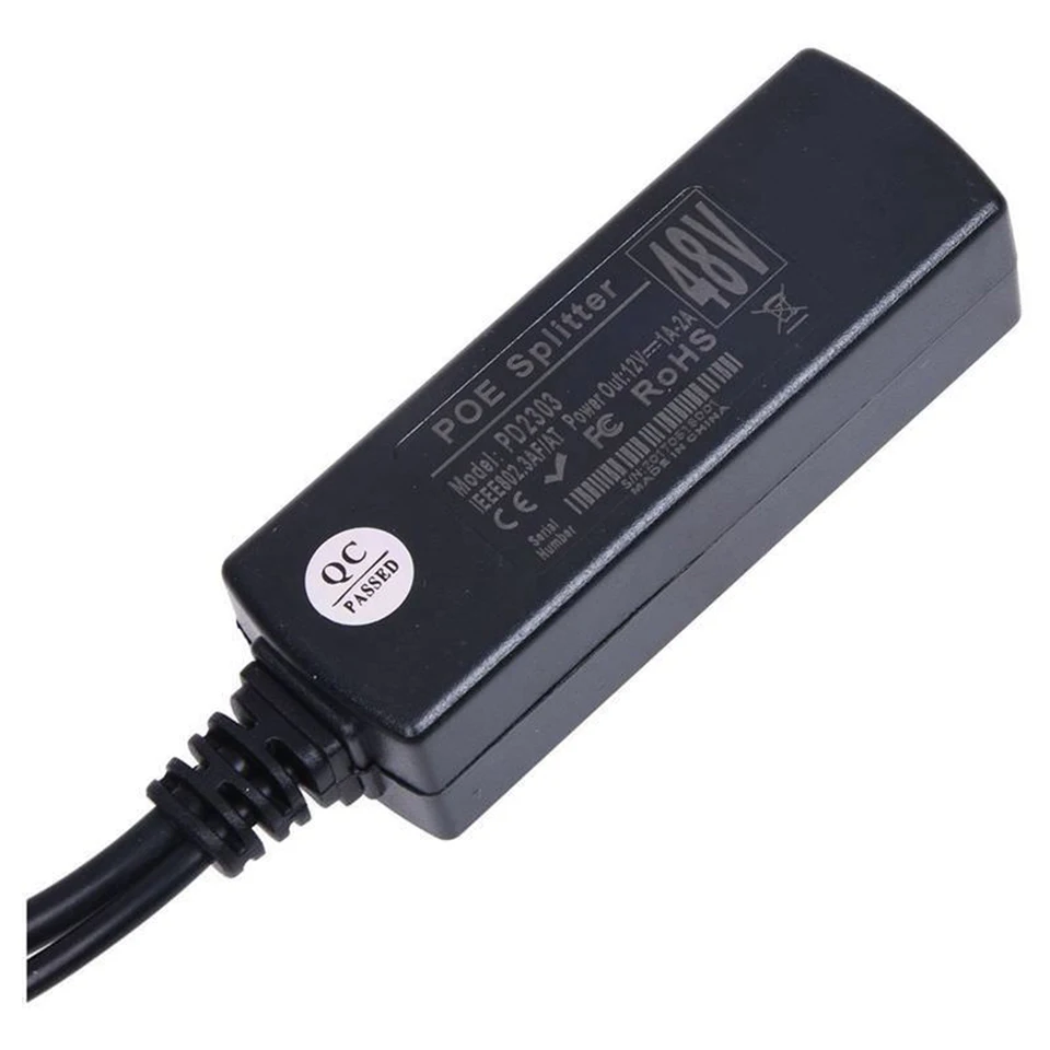 Разветвитель Kruiqi POE 10/100 Мбит/с коммутатор IEEE802.3af/at стандартный 48 В вход 12 выход для