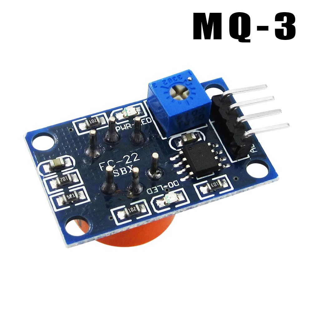 Фотодетектор спирта MQ3 1 шт.|sensor module|ethanol sensorgas detector sensor |