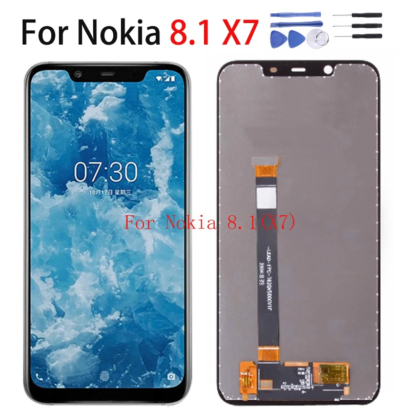 Оригинальный ЖК дисплей для Nokia X7 8 1 N8.1 TA 1099 1113 1115 1131 1119 1121 панель сенсорный экран