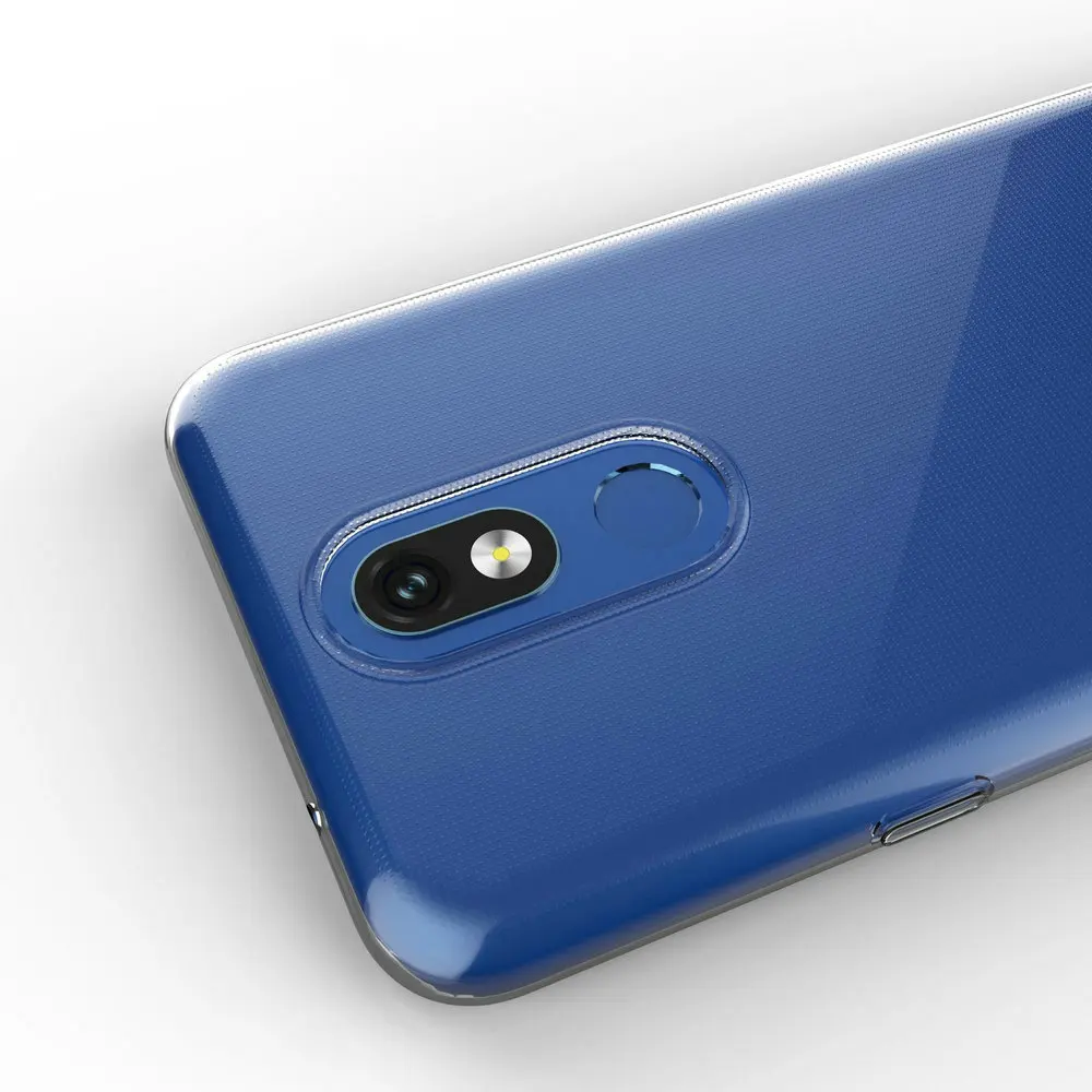 Для LG K40 LM-X420EM LM-X420EMW прозрачный силиконовый чехол для мягкий на заднюю панель