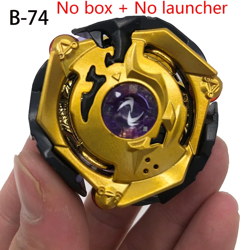 Gold B74 Новейшие Beyblades Топы burst Toys Arena s Toupie B-131 пусковые установки металлические Avec Lanceur Бог игрушка волчок - Цвет: Gold B74