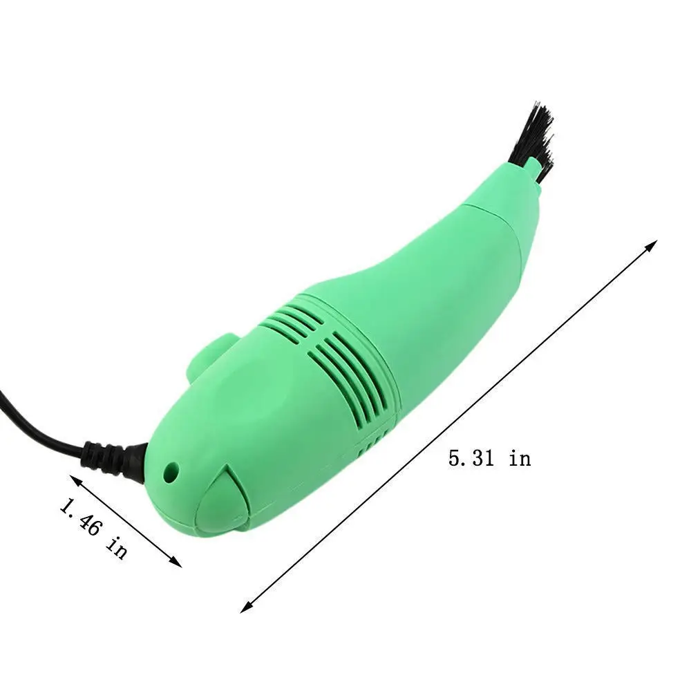 

New Computer notebook Vacuum USB Keyboard Cleaner Laptop Brush Dust Cleaning Kit