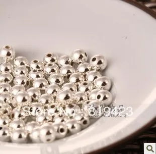 8mm 2000pcs electroplate sew on beads round holes metal 4 colors | Украшения и аксессуары
